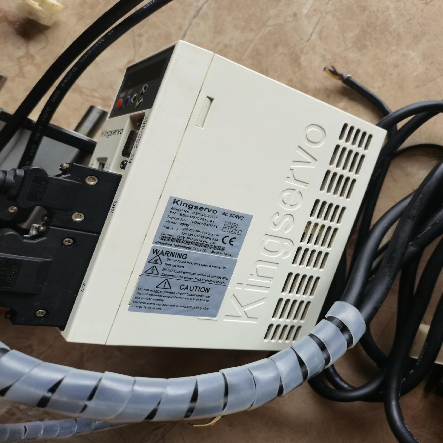 金塞尔伺服电机 KSDG00421LI 驱动器KSMA0(崽崽配件）