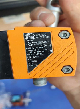 【汇生】O1D100 O1DLF3KG易福门IFM激光传感器测距传感【议价】