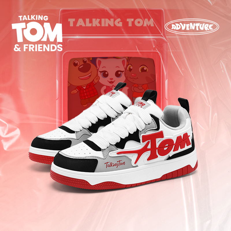 汤姆猫男生时尚厚底运动休闲板鞋