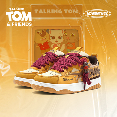 汤姆猫男生面包鞋百搭板鞋