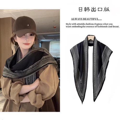 多功能高端大气上档次丝巾女外搭