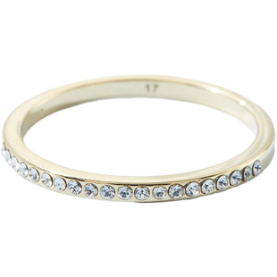 三福水钻单圈戒指单只装 时尚气质首饰个性饰品766280