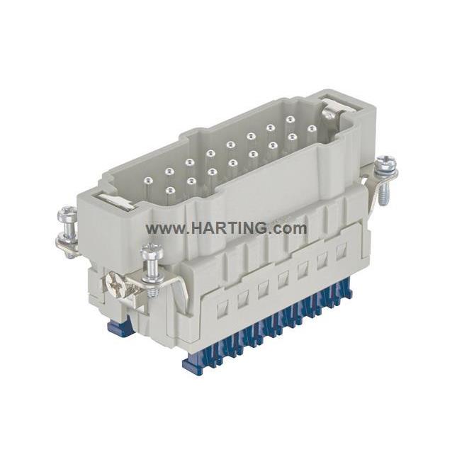 HARTING哈丁连接器0933016264816针公芯快速接线16A500V