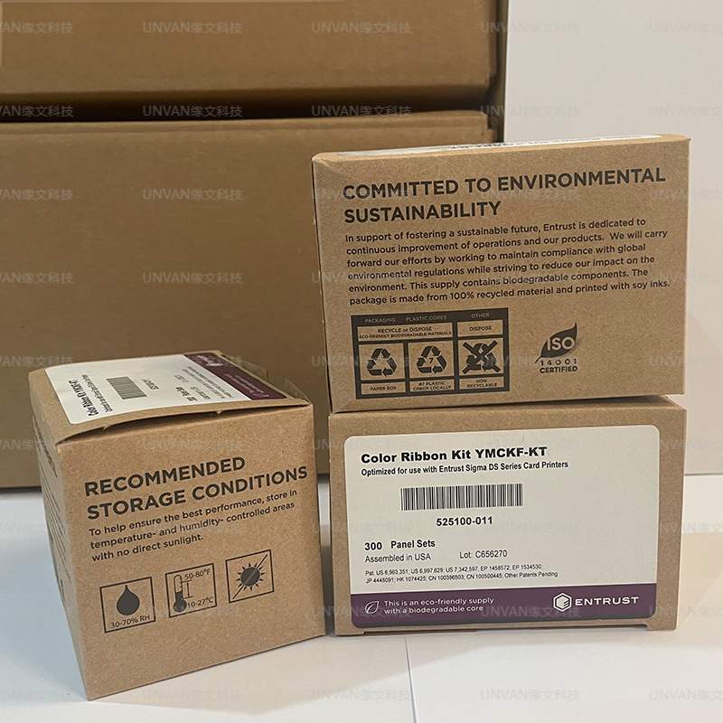 entrust datacard DS3证卡打印机荧光防伪彩色带525100-011