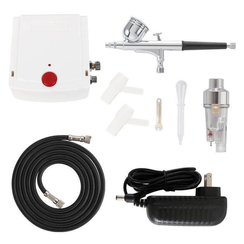 T100-A模型上色迷你喷漆丙烯颜料化妆美甲喷绘机喷笔套装