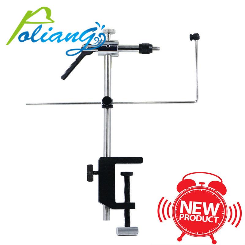 泊梁飞蝇钩绑制台可旋转毛钩绑制钳飞钓飞蝇绑制工具夹钩绑钩器