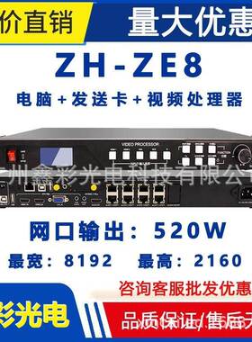 中航Z2EZ4EZ6EZ8Eled发送卡三合一主控视频处理器拼接屏同步多屏