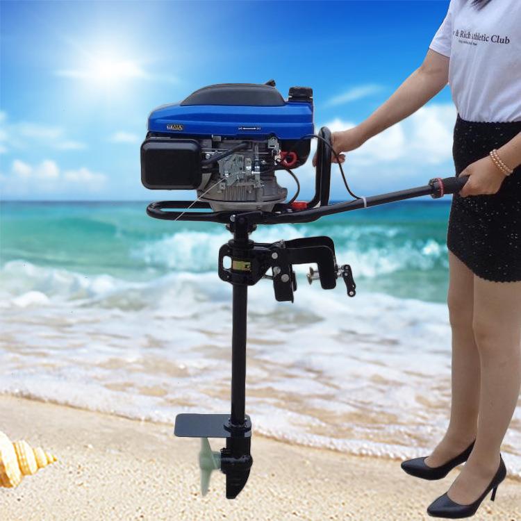 船外机小型渔船螺旋桨推进器四冲程发动机船用汽油