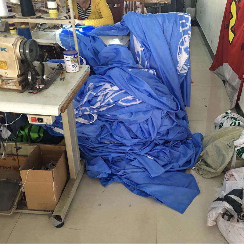 联合国旗帜制作企业广告旗企业标志旗直销