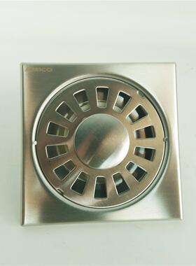 正品埃美柯BP8310A不锈钢重力自封式防臭地漏DN40