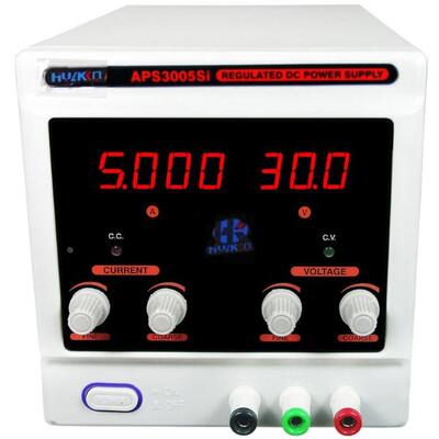 HUAKKO APS3005SI毫安四位可调直流稳压电源 0-30V 0-5A数显电源