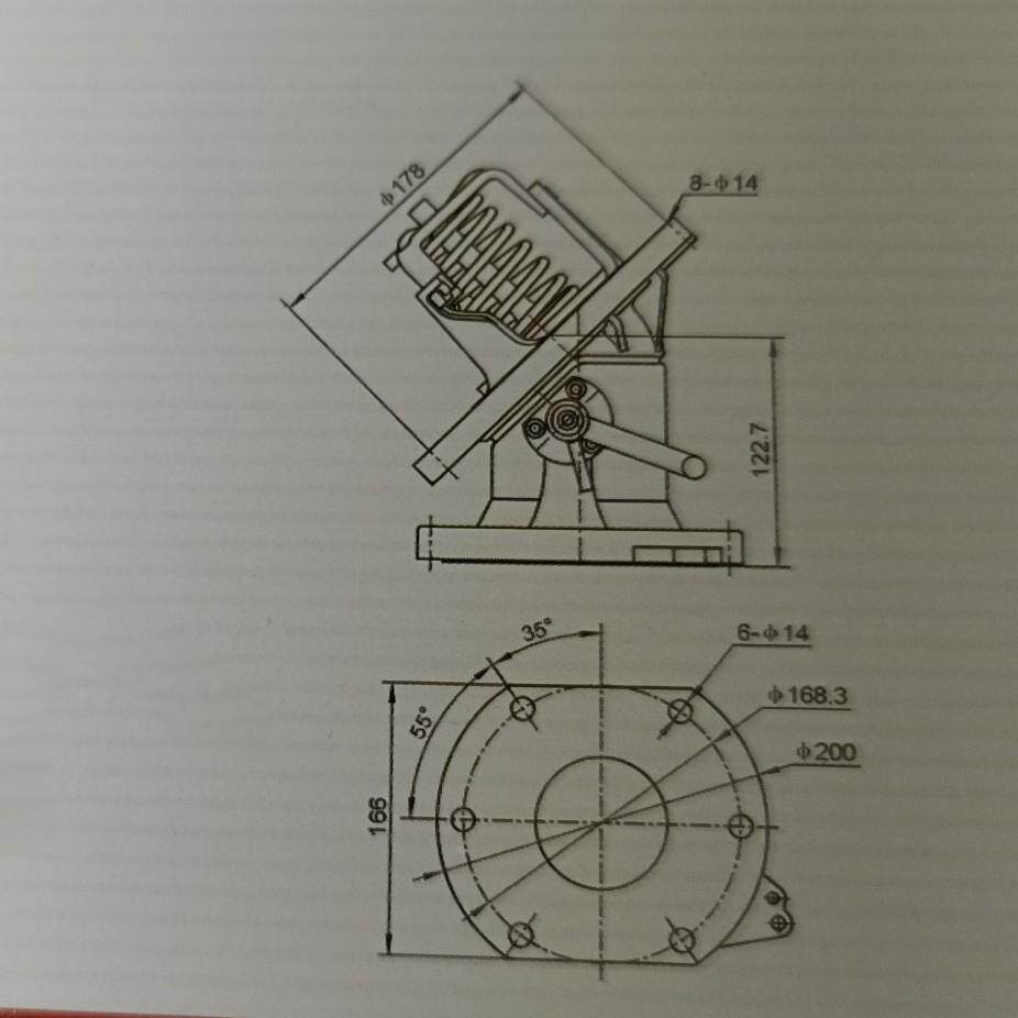 3寸dn80不锈钢槽罐车手动紧急切断阀45度组合海底阀