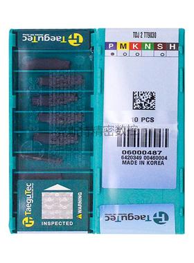 韩国特固克 Taegutec数控刀片 TDJ2 TT9030 切槽刀片