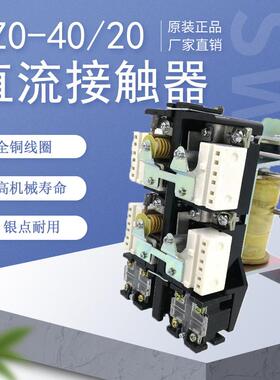CZO-40/20 直流接触器 CZ0-100/20吸盘接触器220V440V24V上海城新