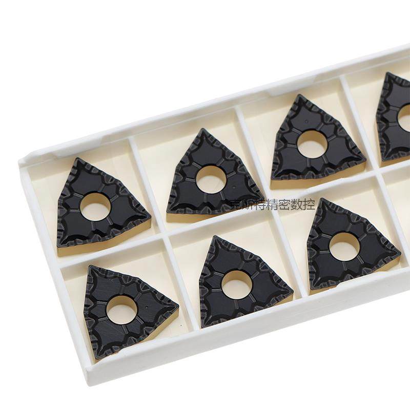 株洲双色碎屑刀片WNMG080404-43 WNMG080408-43 OC2325S 2425钢件,农用物资,苗木固定器/支撑器,淘宝优惠券,粉丝福利购,淘宝优惠卷