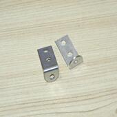 7字抽屉锁挡片 角码 挂扣 抽屉锁配件 抽屉锁片 锁扣 家具五金配件