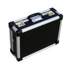 百仕利KD-1B 黑色包角铝合金工具箱 铝合金箱子 密码锁45X33X15