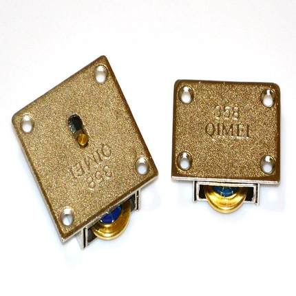 358加重推拉门轴承轮 静音趟门轮柜门轮子橱柜移门轮衣柜滑轮