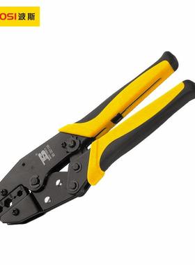 波斯工具 棘轮式端子压接钳 圆管状端子接线钳 BS-D2115A
