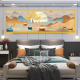 热销卧室装 饰画床头画客厅沙发墙自粘壁画现代简约轻奢酒店宾馆配