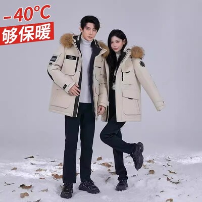 工装派克羽绒服东北极寒冲锋衣