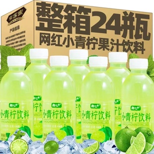 小青柠汁饮料24瓶装 整箱青桔柠檬水果汁酸甜清爽网红饮品超市同款