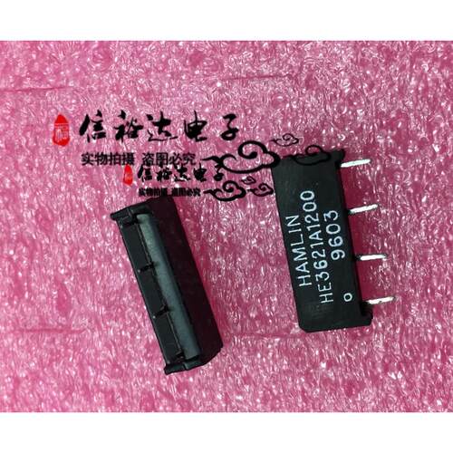 HAMLIN HE3621A1200 SPST 500MA 12V干簧管 全新原装