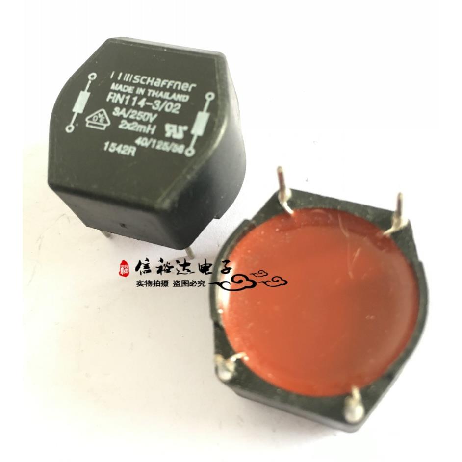 RN114-3/02 3A 250V SCHAFFNER电源滤波器共模电感原装