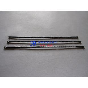 长127mm 厚0.45mm 15牙 宽2.5mm 国产带脚拉花锯条