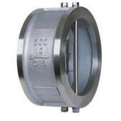 16P 单向阀 对夹式 不锈钢薄型止回阀 逆止阀 双瓣蝶形止回阀 H76W