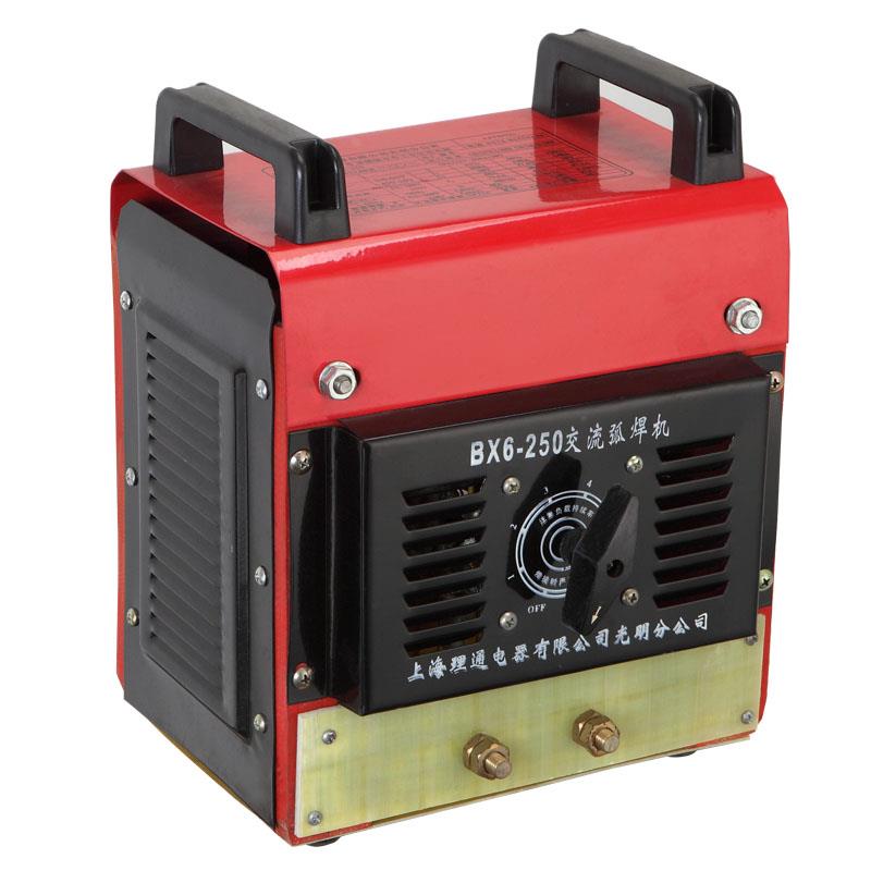 上海理通BX6-250 300 400双电压220v/380v木头脚弧焊电焊机铝芯