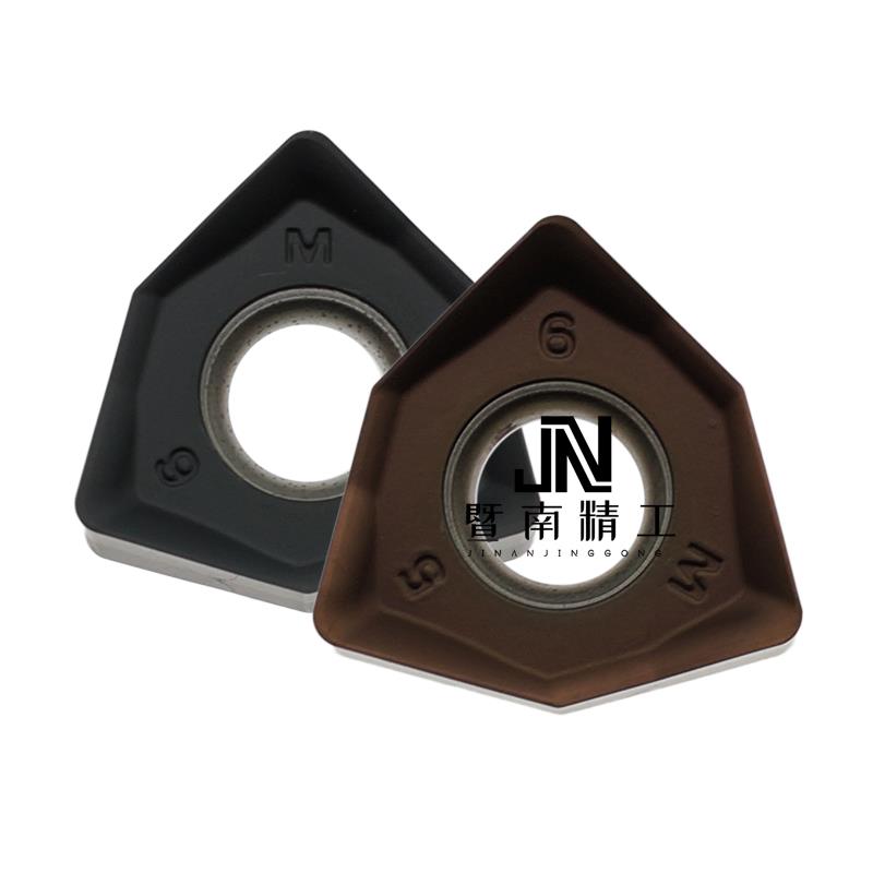 暨南精工数控快进给铣刀盘刀片WNMU040304/040308/060408通用包邮