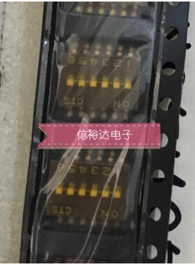 CTS原装贴片6位拨码滑动开关 218-6LPS 218-6LPSTRF