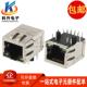 HR911130C 带灯带弹片RJ45千兆网口网络接口插座连接器 HY911130C