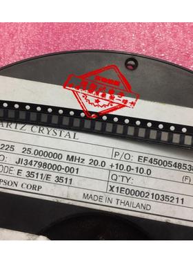 TSX-3225-25M EPSON进口3225有源晶振25MHZ 3.2mmx2.5mm