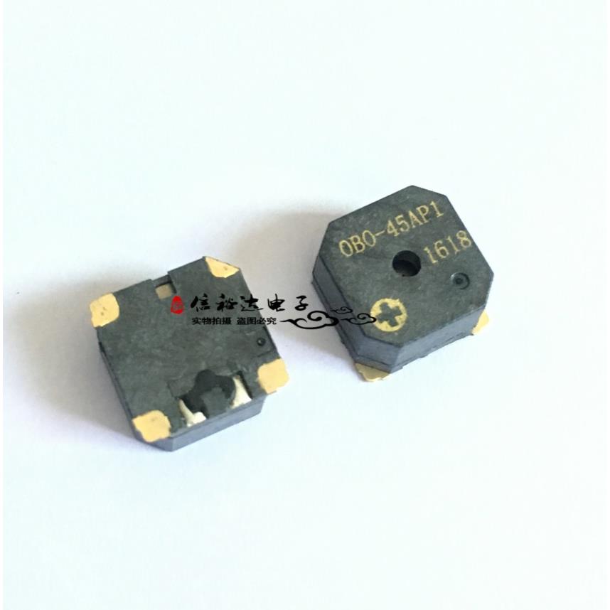 OBO-45AP1 贴片无源电磁性蜂鸣器3V 87dB 8.5X8.5X4.5MM