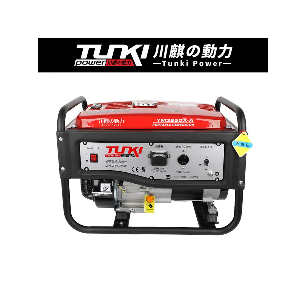 小型全铜家用汽油发电机3~10kw单三相220V双电压自动户外静8千瓦