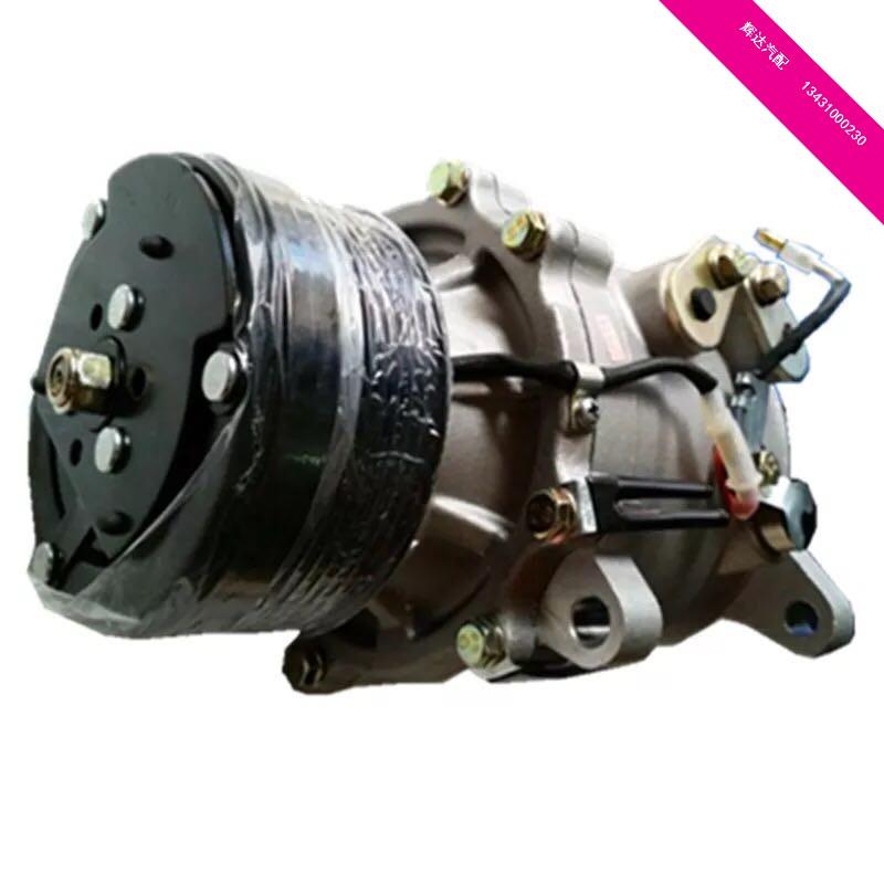 日产柴油锐骐皮卡P27发动机型号ZD25压缩机冷气泵