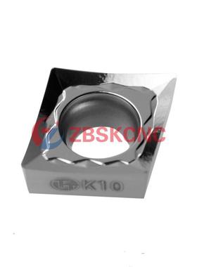 正品韩国特固克铝用内孔刀片CCGT09T302/304/308FL K10菱形铜铝