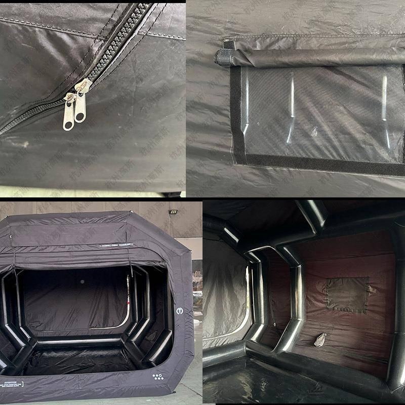 小型帐户外充气野营篷帐篷露营3-4人自GIZ全动免搭开单层野外速小