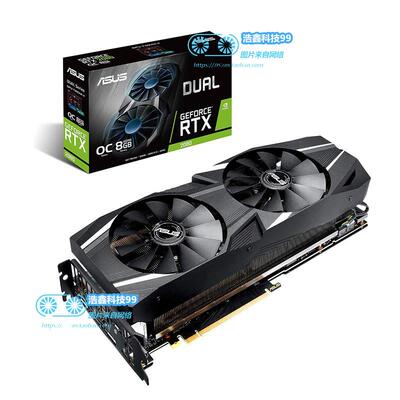 ASUS华硕RTX2080 2080TI DUAL显卡散热风扇FDC10U12S9显卡风扇叶