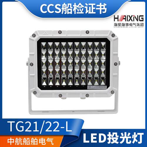 海星船用户外LED不锈钢投光灯射灯TG21/22/18-L探照灯CCS100W200W