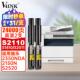V4INKs2110粉盒2支适富士施乐s2110墨盒s2011墨粉盒s1810粉盒s252