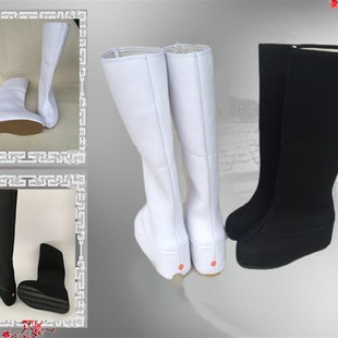 速发古代靴子内古高增装男鞋古装武侠鞋防滑 靴子演出靴子配汉服