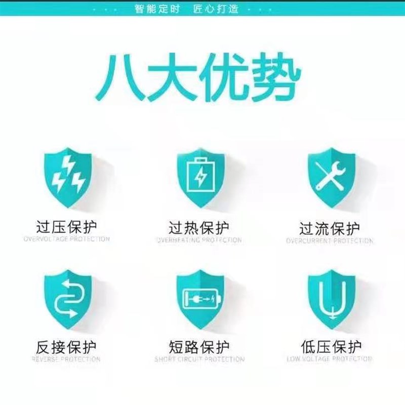 通用上海贝珍好哥电动轮椅车专用锂铅酸电池充电器配件24V12 20AH