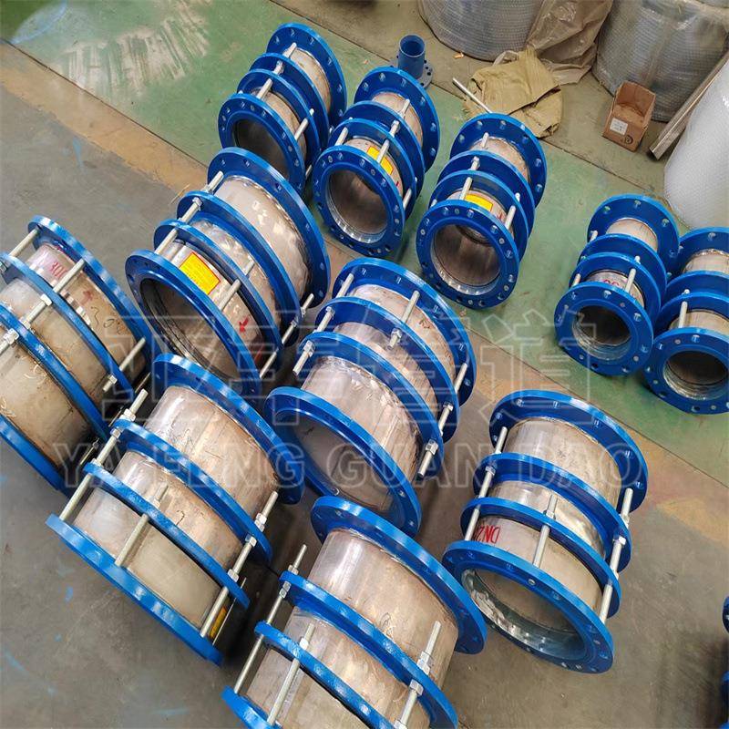 道用双法兰位伸位缩接头双法兰松套ACG伸补偿接头限限缩器
