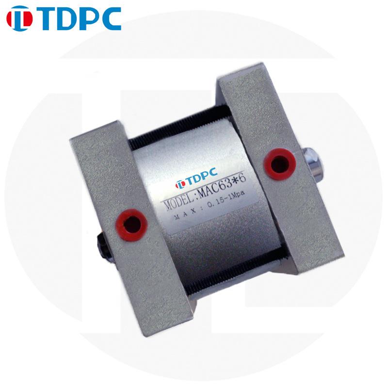 缸MAC双作用活塞杆向气缸导6×6林工机械气3通达气缸T94000DPC