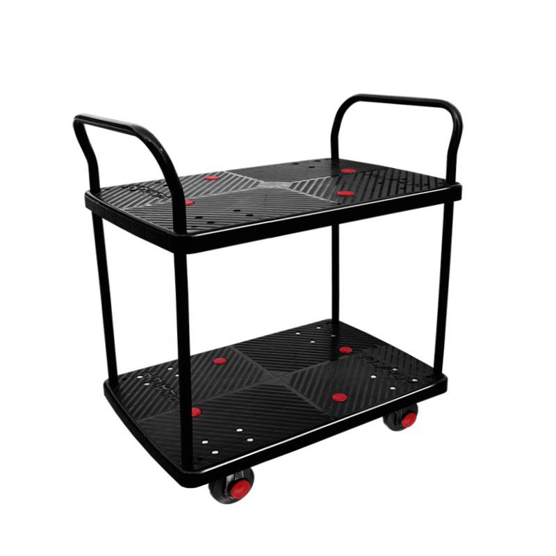 连和双层平板车手推车推车FTU货搬车运车小推拉货车物料车