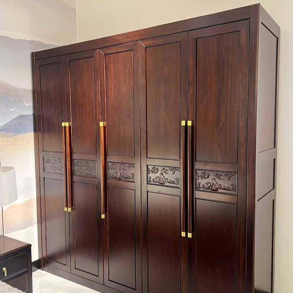 乌金全实组木衣物柜大衣橱卧室大木容量储柜装HUO三四五六门柜子,居家布艺,缝纫DIY材料套装,淘宝优惠券,粉丝福利购,淘宝优惠卷