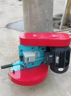 降款切混凝土卡箍切桩机240430卡箍桩机升小型路切面割机割桩机